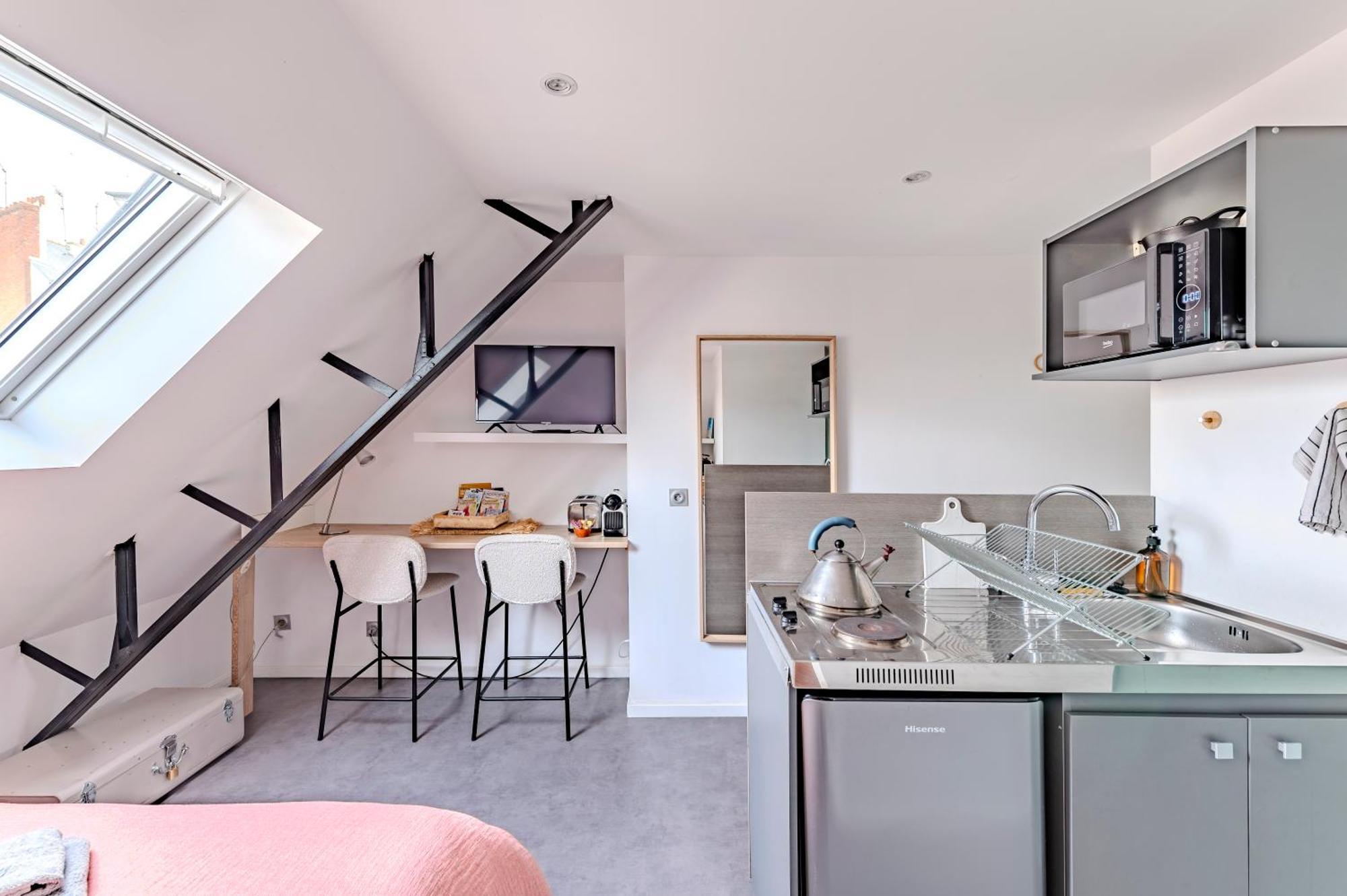 Charmant Studio A Deux Pas De La Gare - Le Nichoir Rennes Zewnętrze zdjęcie